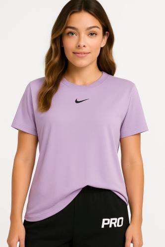 تيشيرت نايك اوفر سايز لون بنفسجي فاتح