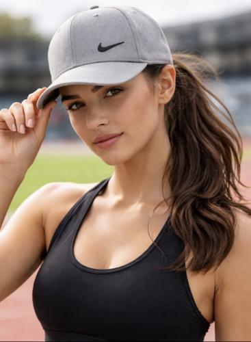 كاب نايك لون رمادي