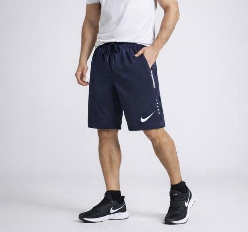 شورت رجالي نايك باللون الكحلي الغامق