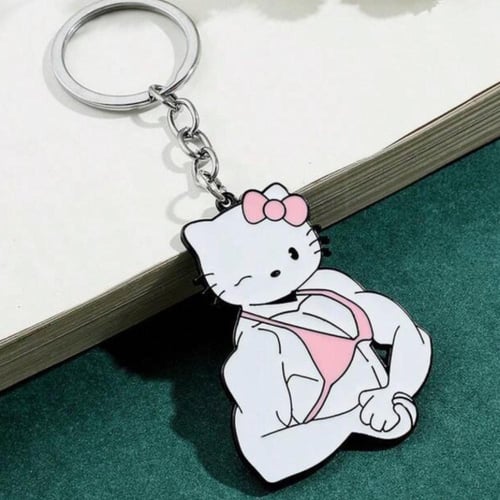 ميداليه هيلو كيتي معضله لون وردي