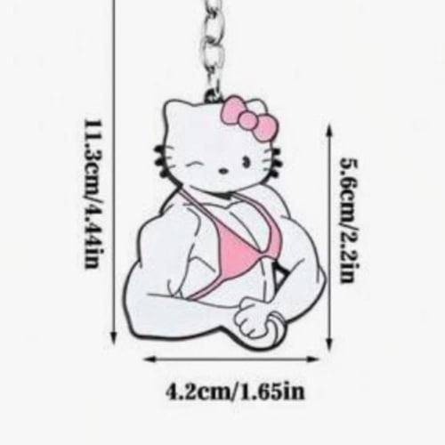 ميداليه هيلو كيتي معضله لون وردي