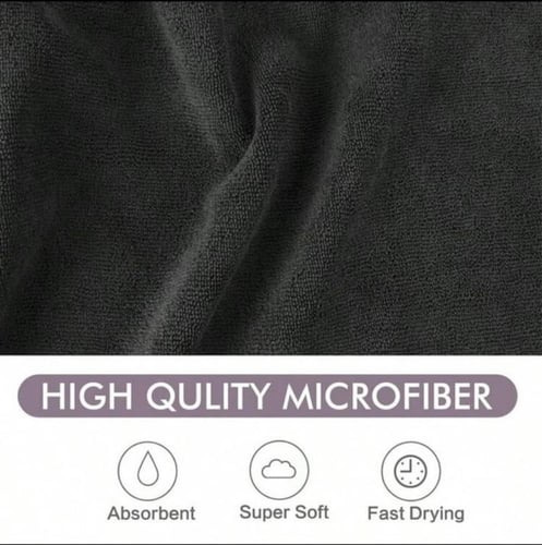 منشفة رباضيه لون أسود