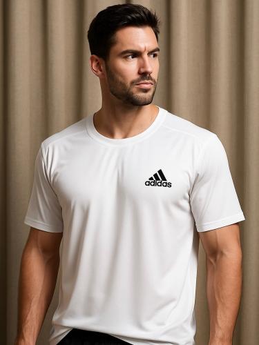 تيشيرت اديداس باللون الأبيض NE