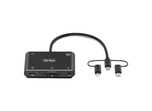 Go Des GD-8762 5 in 1 TO HDTV / VGA / AV / ADAPPTE...