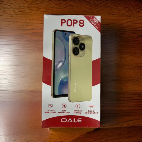 OALE POP8 MOBILE 64GB/3GB 5075MaH BATTERY