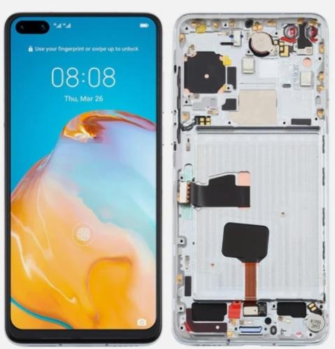 LCD HUAWEI P40 +FRAME شاشه
