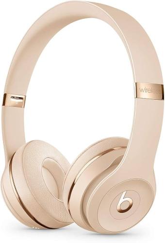 سماعات رأس لاسلكية على الأذن Beats Solo 2 باللون ذ...