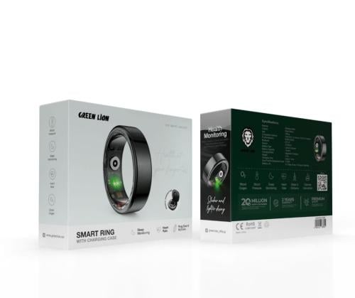 خاتم SMART RING SIZE 10 GREEN LION REMOTE SNAPoooخ...