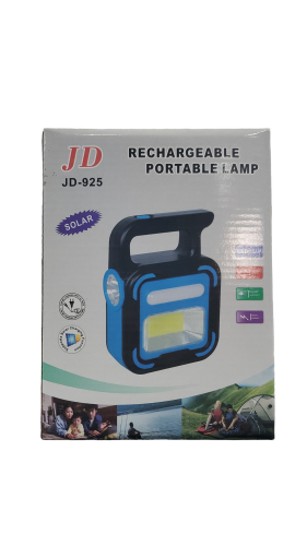 JD jd-925 RECHARGEABLE PORTABLE SOLAR LAMP, WITHOU...