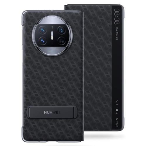 كفر X3 محفظه -اسود - back cover -HUAWEY X3 - black...