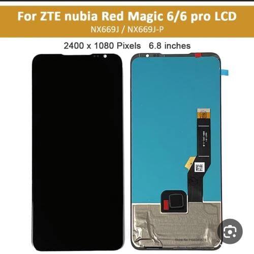 Lcd ZTE RedMagic 6 /6s Pro شاشه