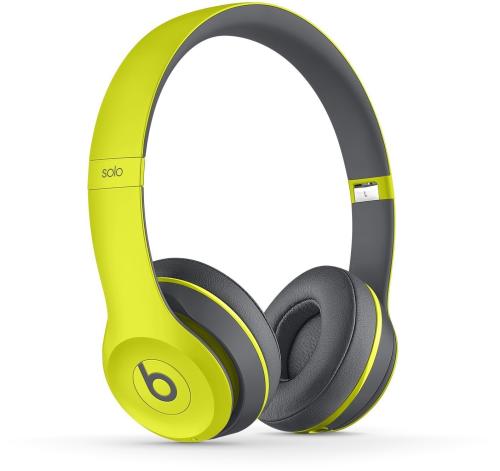 سماعات رأس لاسلكية على الأذن Beats Solo 2 باللون ا...