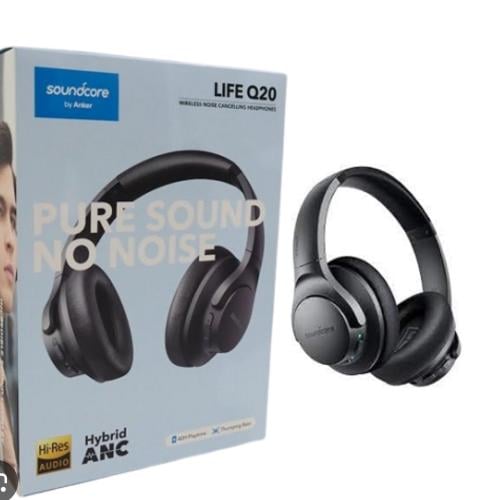 Soundcore Life Q20 Bluetooth Headphones سماعة رأس...