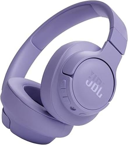 سماعات أذن لاسلكية JBL Tune 720BT باللون الأرجواني...