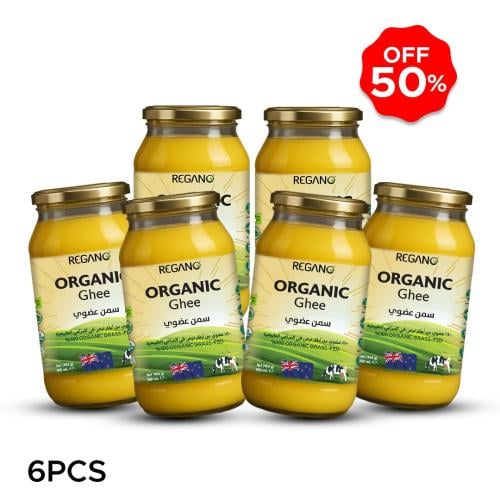 سمن بلدي عضوي – 454 جم ( 6 حبات ) | ريجانو