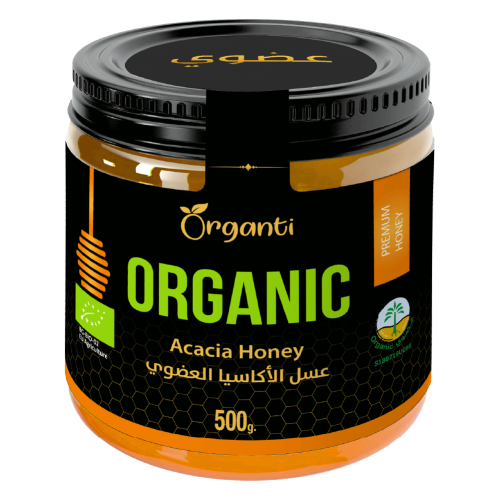 عسل الأكاسيا العضوي – 500 جم | أورجانتي