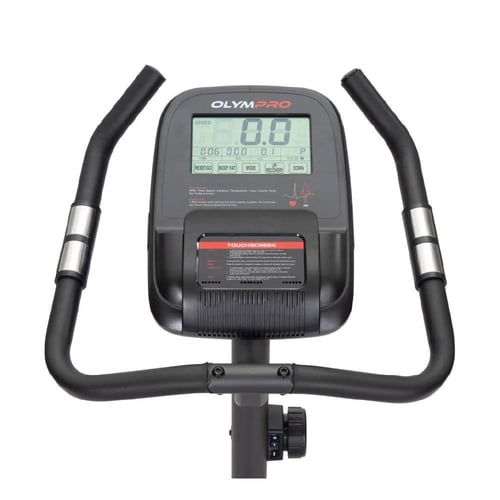 Olympro Magnetic Upright Bike with User Weight 130...