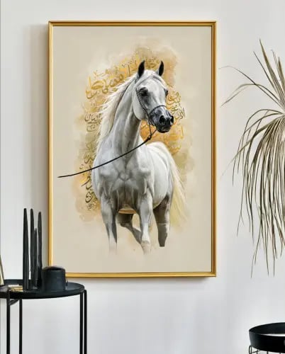 لوحة خيل