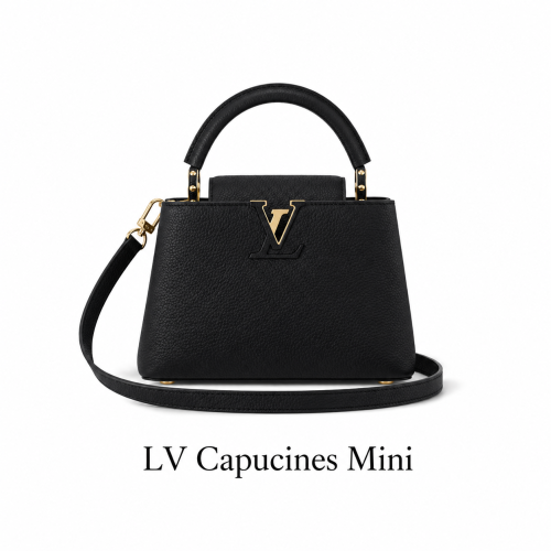 Luxury Handbag Pillow - LV capucines mini