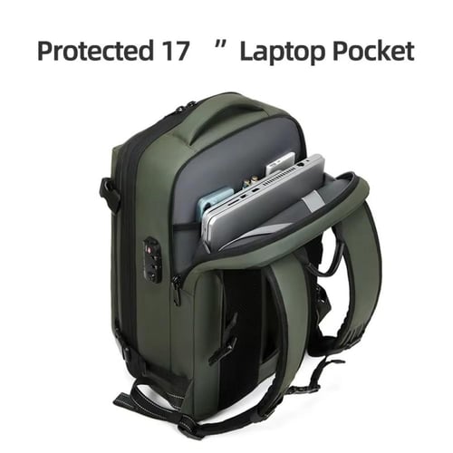 حقيبة ظهر للكمبيوتر المحمول بسعة كبيرة