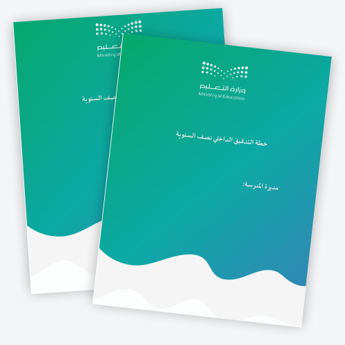 خطة التدقيق الداخلي نصف السنوية