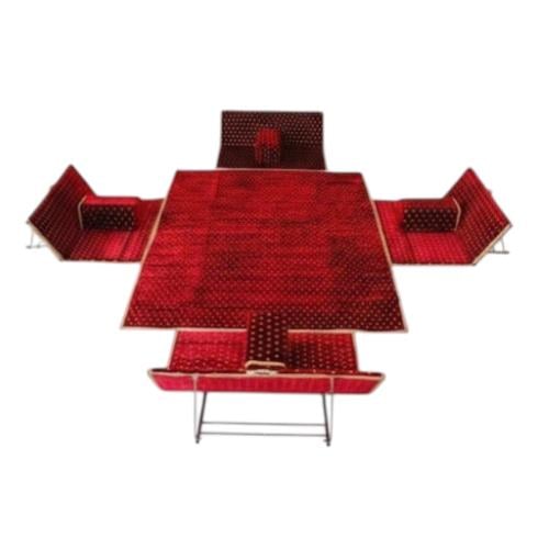 طقم جلسة ارضي للرحلات والتخييم , 9 قطع