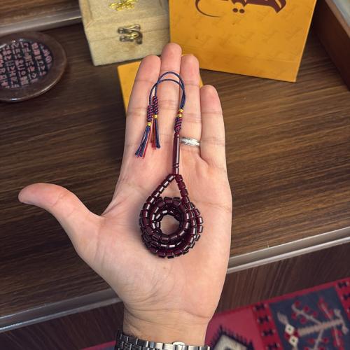 German black amber rosary, gentle - Gazelle blood