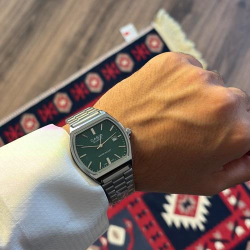 ساعة كاسيو - بلون اخضر