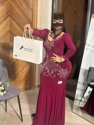 فستان استرتش كريستال