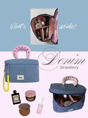 Denim strawberry