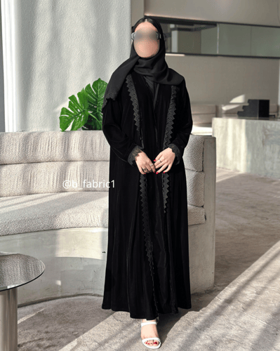 عباية مخمل بكلفة