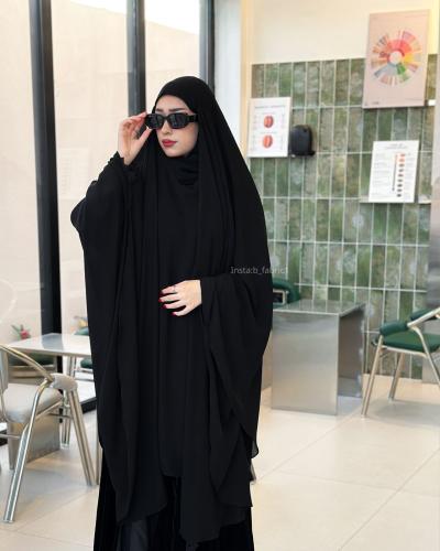 خمار قماش أسود