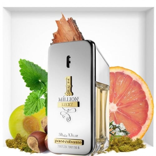 عطر ون مليون لاكي من باكربان للرجال توليت 100مل تس...