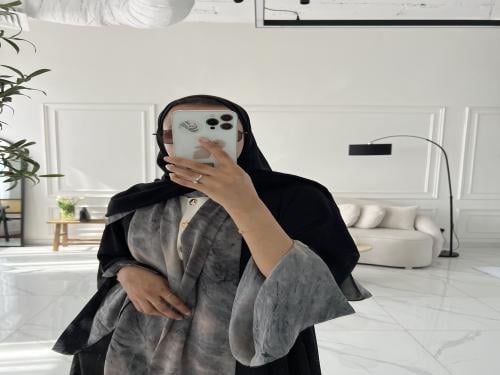عباية متعددة الألوان | RF Multicolor Abaya