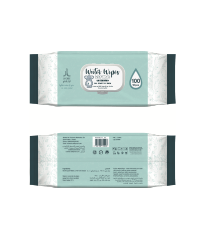 ليتشي مناديل مبللة للبشرة الحساسة 100 منديل