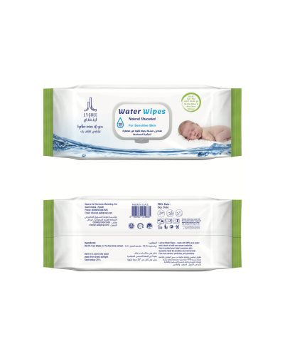 ليتشي مناديل للأطفال مع خلاصة الصبار 100 منديل