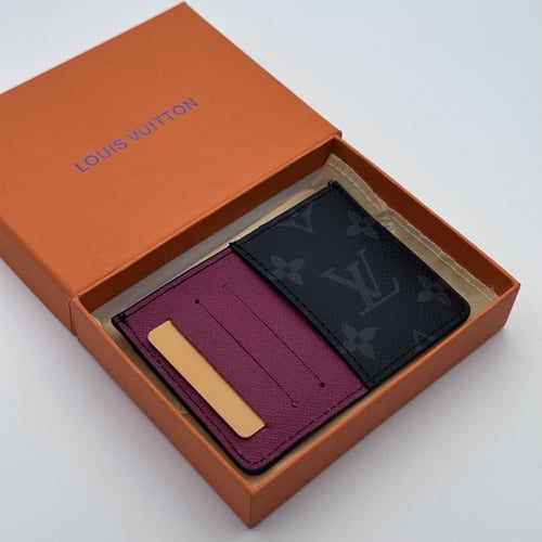 محفظة لويس فيتون اسود وعودي