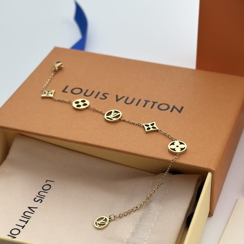 سوارة لويس فيتون ستيل ذهبي 1