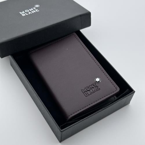 محفظة مونت بلانك بني