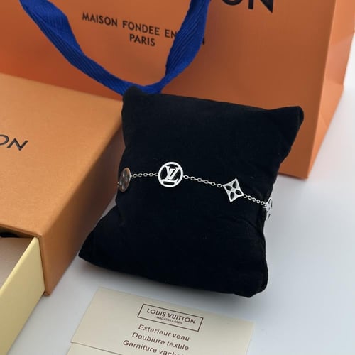 سوارة لويس فيتون ستيل فضي 1