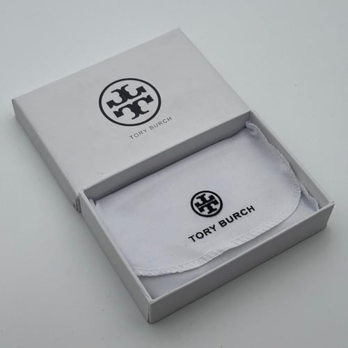 حامل بطاقات عمل توري بورش بني معدن ذهبي