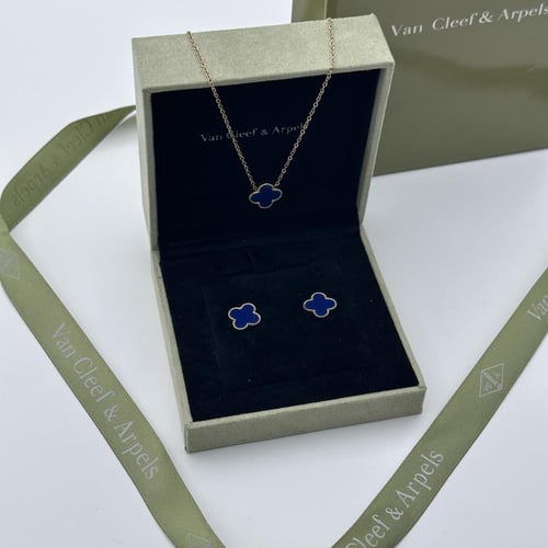 سلسال وحلق فانكليف كحلي