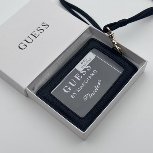 حامل بطاقات عمل جيس اسود