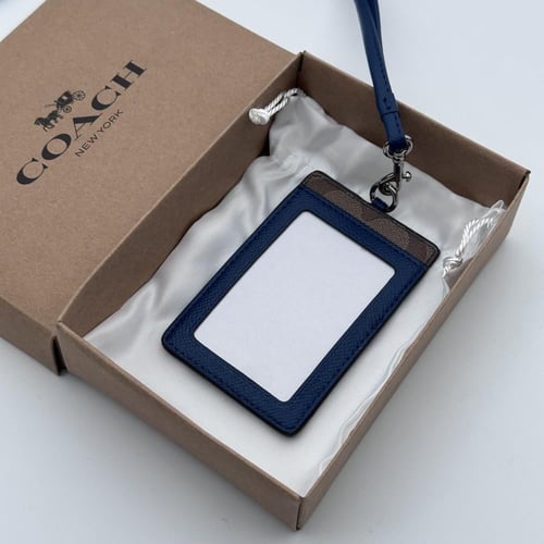 حامل بطاقات عمل كوتش كحلي