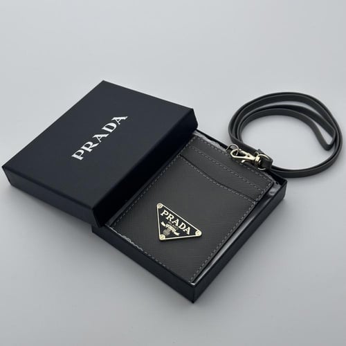 حامل بطاقات عمل برادا رصاصي