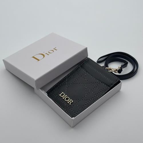 حامل بطاقات عمل ديور رصاصي