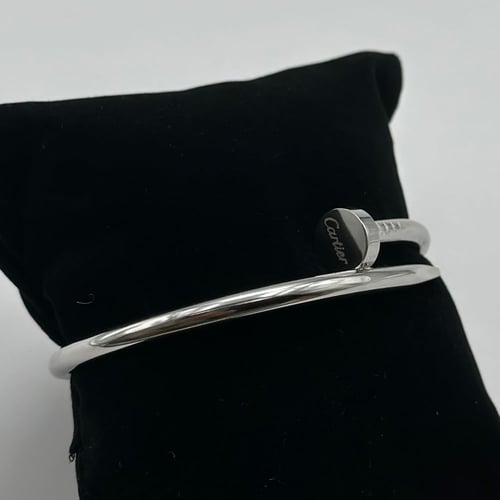 سوارة كارتير مسمار ستيل فضي