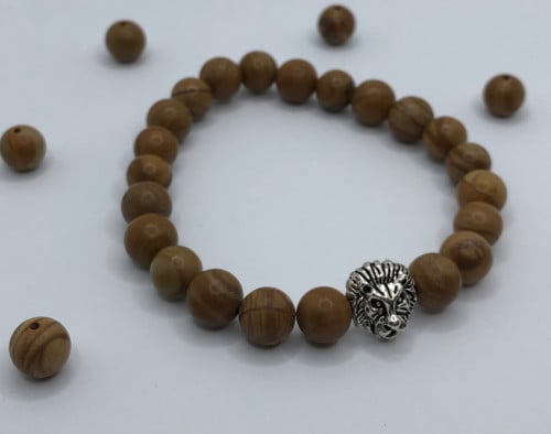 سوارة الاسد بني خشبي