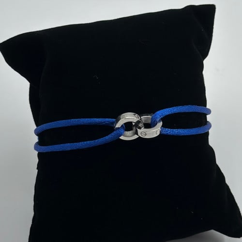 سوارة كارتير خيط ازرق