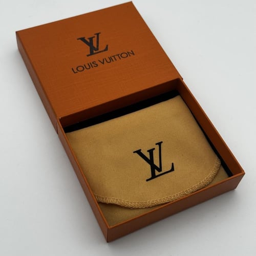 محفظة لويس فيتون اسود وبني صغير